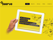 Tablet Screenshot of paarva.com